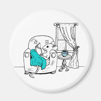 Leyendo el imán del ratón