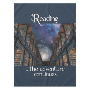 Leyendo... la aventura continúa con el mantel