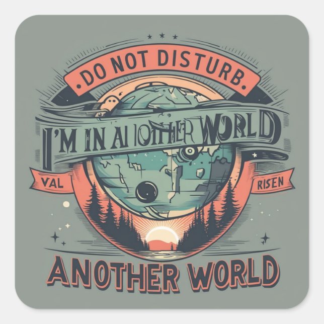 Leyendo Pegatina de escape (Anverso)