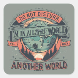 Leyendo Pegatina de escape