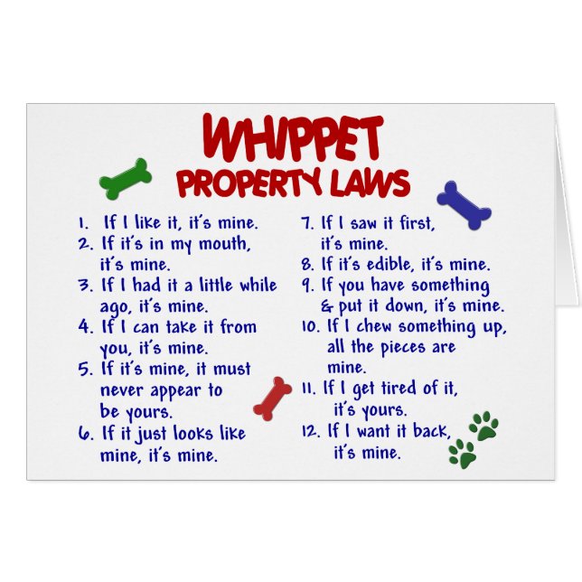 Leyes 2 de la propiedad de WHIPPET (Anverso (Horizontal))