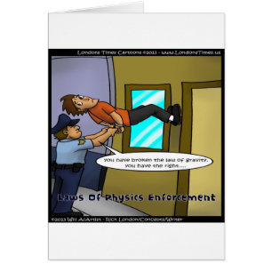 Leyes de la física y regalos divertidos y camiseta