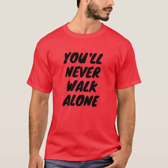 LFC - Nunca caminarás sola camiseta (Anverso)