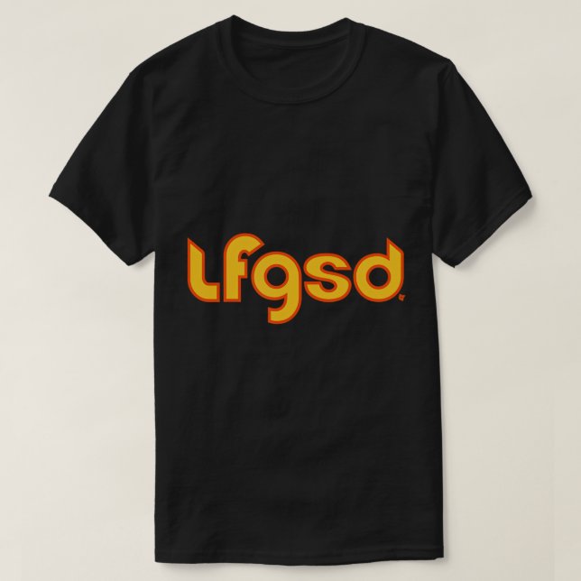LFGSD - Camiseta de béisbol de San Diego (Diseño del anverso)