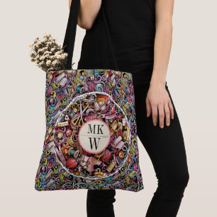 LG. Bolsa de coser y punto - Ver hacia atrás