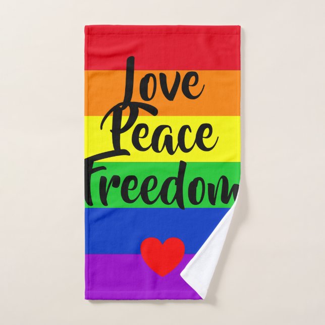 #LGBT #love #primo #gay #lesbian #libertad #desfil (Toalla de mano)