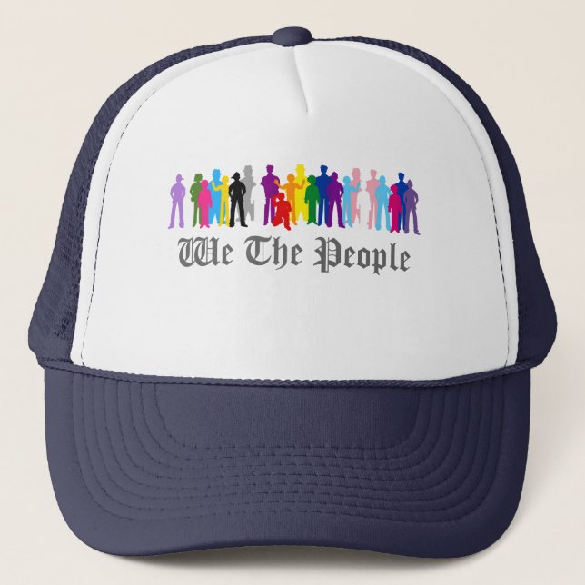 LGBT Nosotros el pueblo diseñamos un sombrero para (Anverso)