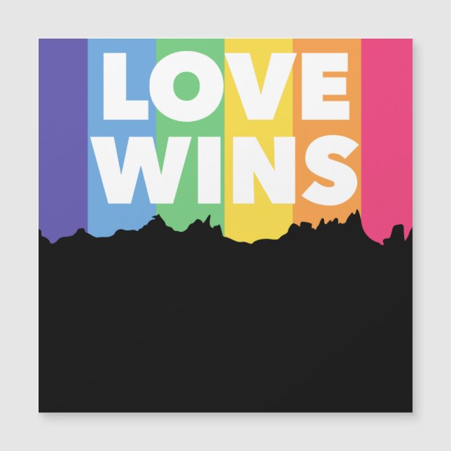 LGBT+orgullo. el amor gana. Raro. (Anverso)