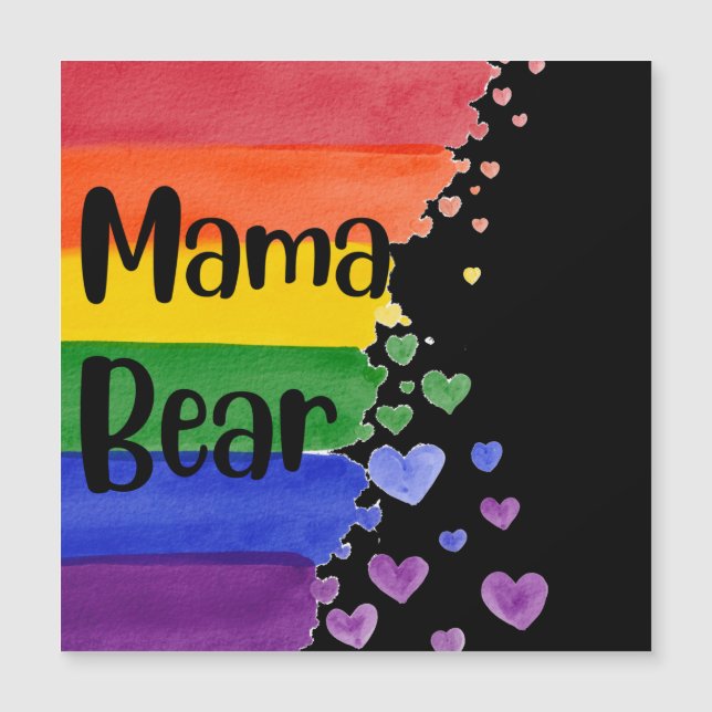 LGBT+orgullo. Mi oso. Amor arcoiris. (Anverso)