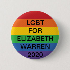 LGBT para el botón Elizabeth Warren President 2020