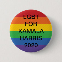 LGBT para el botón Kamala Harris 2020