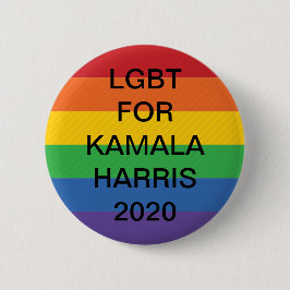LGBT para el botón Kamala Harris 2020
