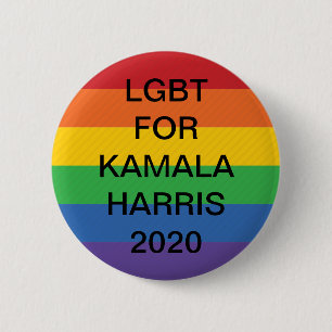 LGBT para el botón Kamala Harris 2020