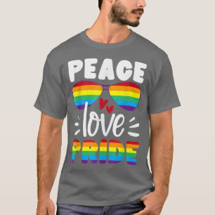 LGBT Rainbow Gay Peace Love Pride Tank Camiseta To