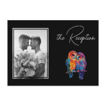 LGBTQ+ con foto detalles de recepción Unidad etern