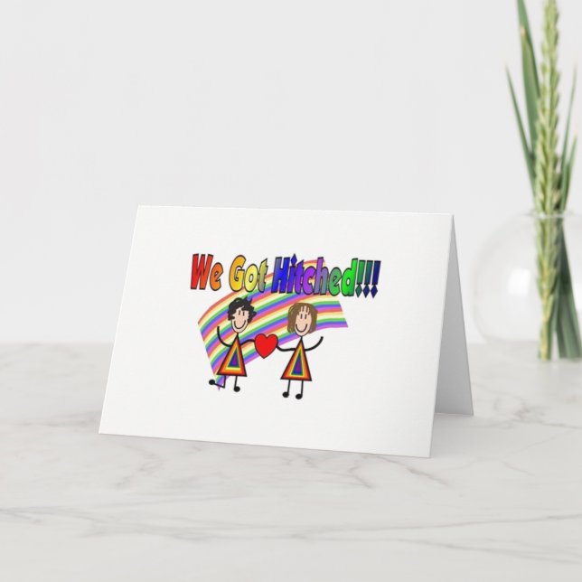 LGBTQ - Nos dieron Invitación Boda (Anverso)