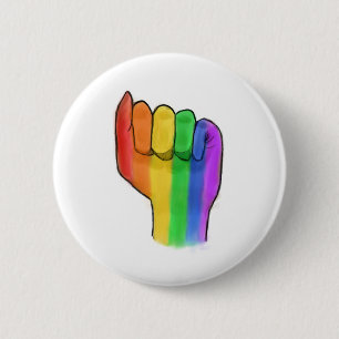 LGBTQ+ Pin del botón del orgullo