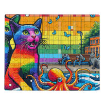 LGTB CatS y rompecabezas del pulpo