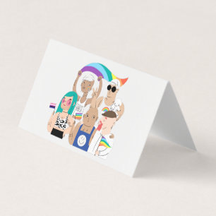 LGTB+Orgullo. Amor GAY. Bandera arcoiris. tarjeta 