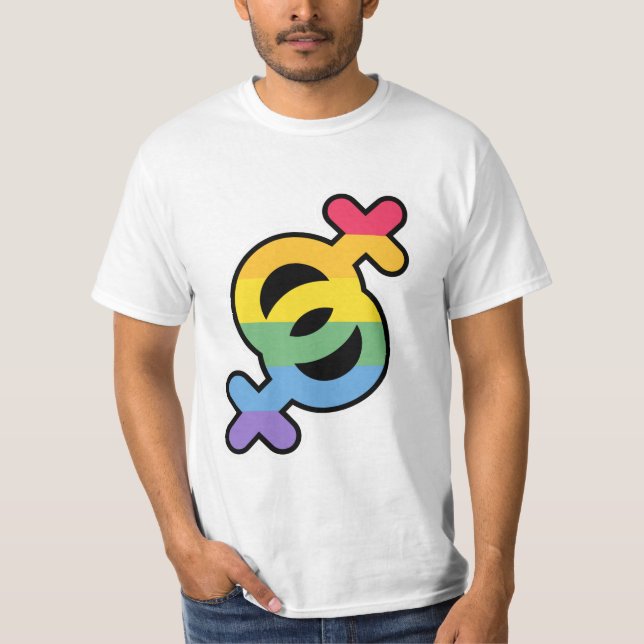 LGTB+Orgullo. Arcoíris. Camiseta (Anverso)