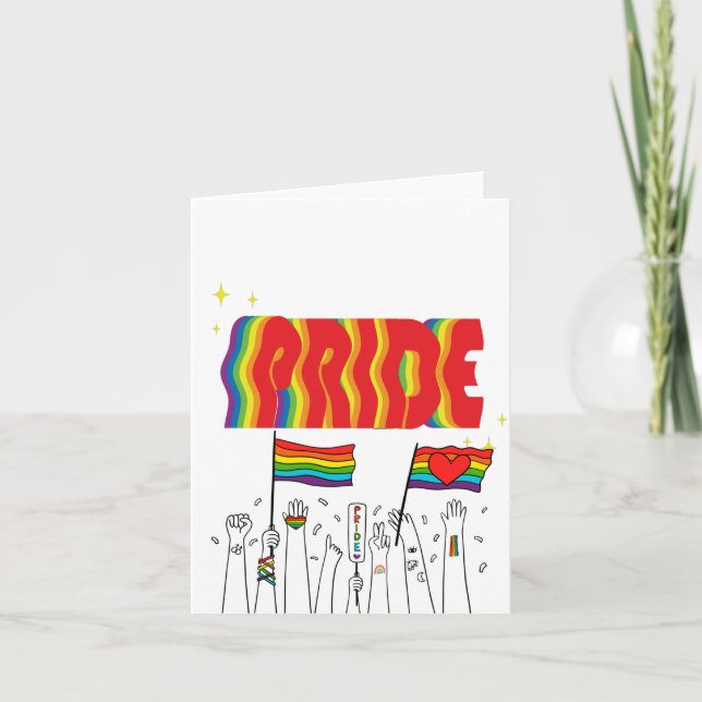 LGTB+Orgullo. Orgullo de amor gay. (Anverso)