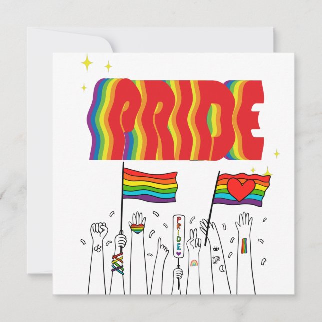 LGTB+Orgullo. Orgullo de amor gay. (Anverso)