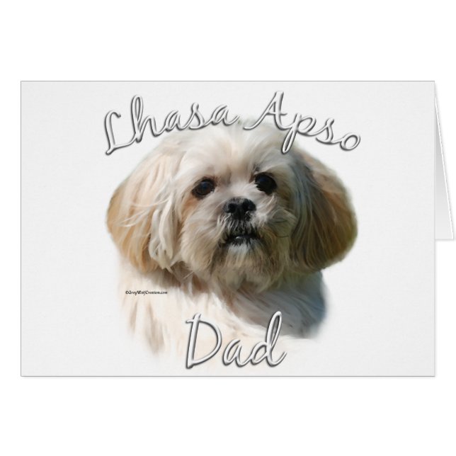 Lhasa Apso Dad 2 (Anverso (Horizontal))