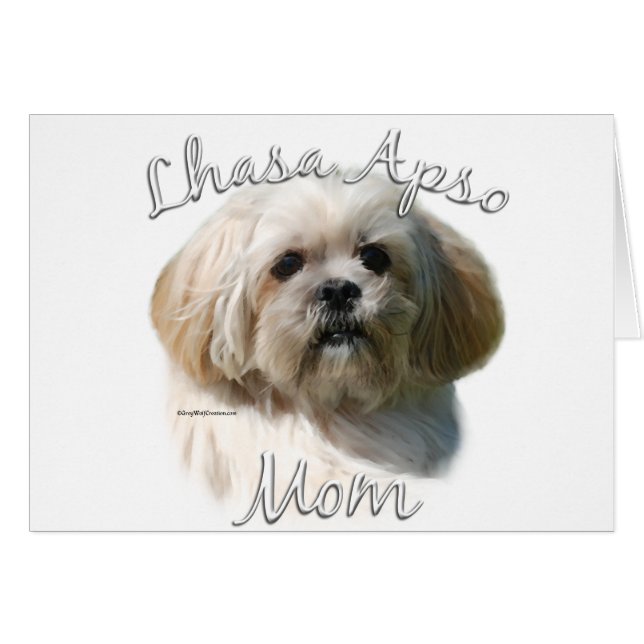 Lhasa Apso Mom 2 (Anverso (Horizontal))