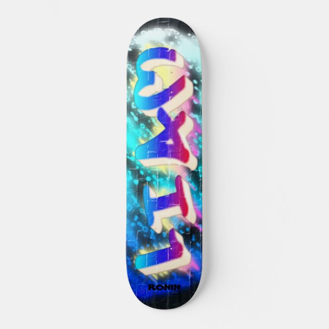 LIAM Graffiti personalizado RONIN Skateboard (Anverso)
