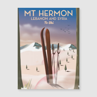 Líbano y Siria Mt Hermon Ski