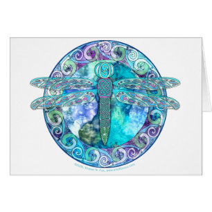 Libélula céltica fresca