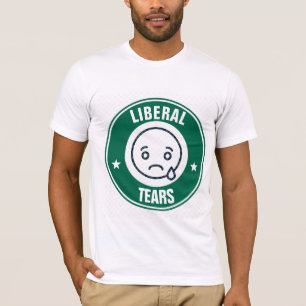 LIBERALES LÁGRIMAS Camisetas Conservadoras diverti