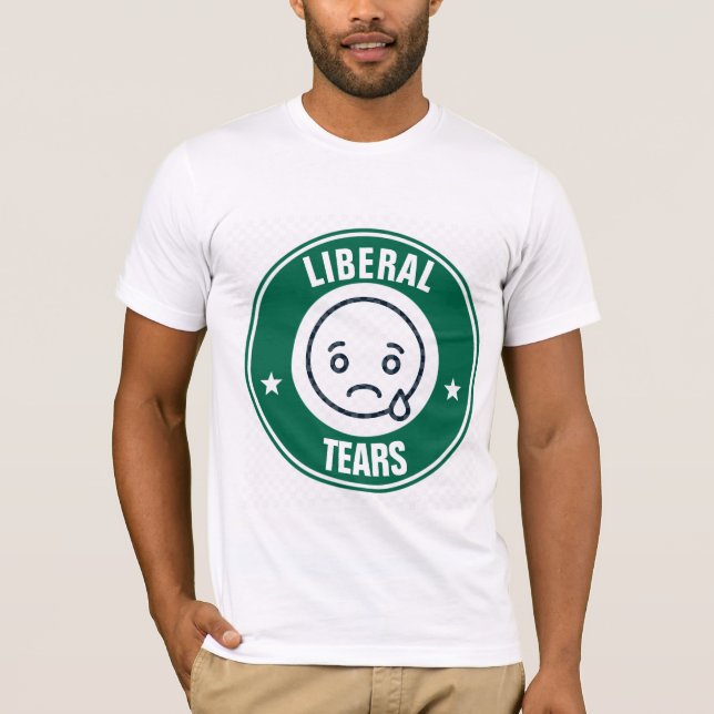 LIBERALES LÁGRIMAS Camisetas Conservadoras diverti (Anverso)