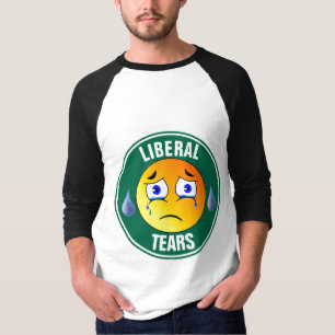 LIBERALES LÁGRIMAS Camisetas divertidas