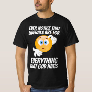 LIBERALISMO = TODO LO QUE DIOS ODIA CAMISETAS
