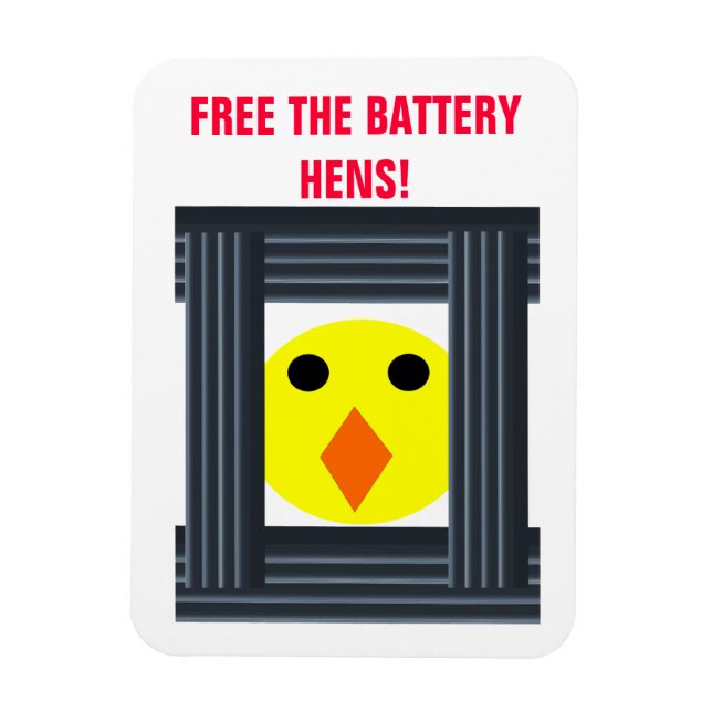 Liberar el imán premium de la batería Hens (Vertical)