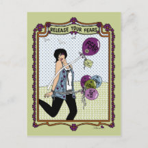 Liberar su tarjeta postal de miedo