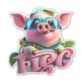 Liberar tu creatividad con Pegatinas de cerdo