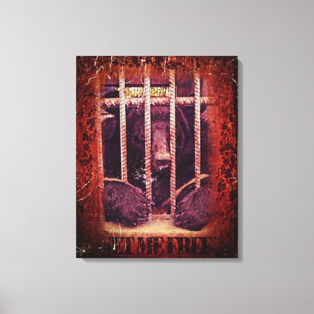 Liberarme - Lienzo envuelto (Anverso)