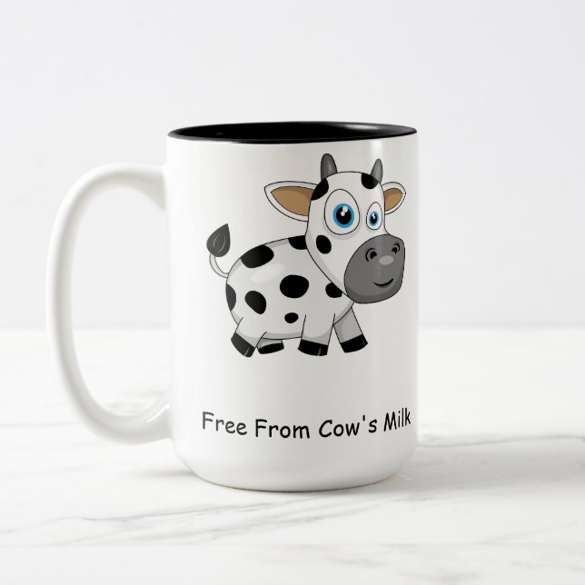 Libere de la taza de la leche de vaca (Izquierda)
