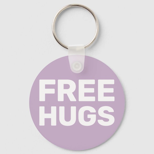 Libere el llavero del botón de los abrazos (Anverso)