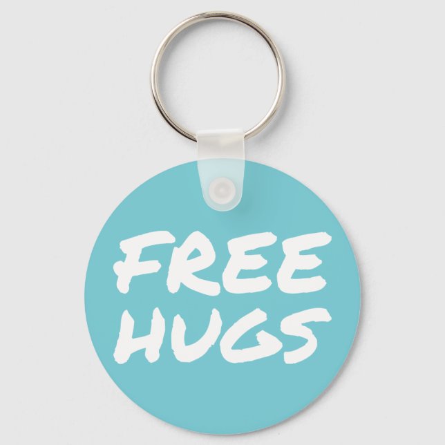 Libere el llavero del botón de los abrazos (Anverso)