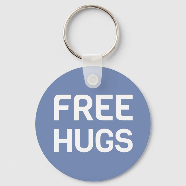 Libere el llavero del botón de los abrazos (Anverso)