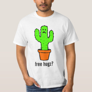 Libere la camisa divertida del cactus de los