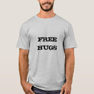 Libere la camiseta de los abrazos