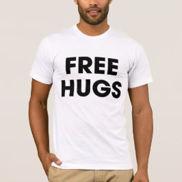 Libere la camiseta de los abrazos