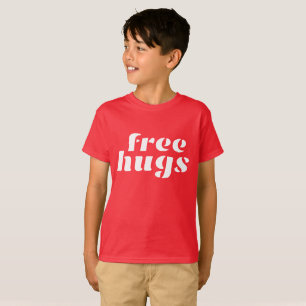 Libere la camiseta de Tagless Hanes de los niños