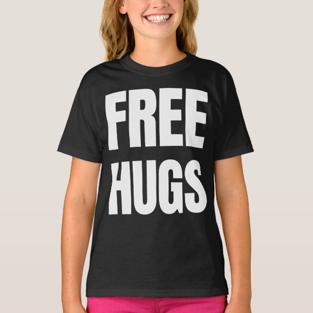 Libere la camiseta del raglán de American Apparel (Anverso)