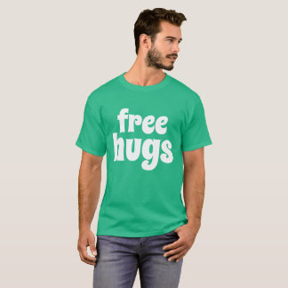 Libere la camiseta oscura básica de los hombres de
