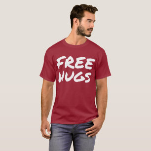 Libere la camiseta oscura básica de los hombres de